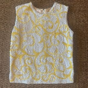 Vintage Cardell Sequin Wool Top